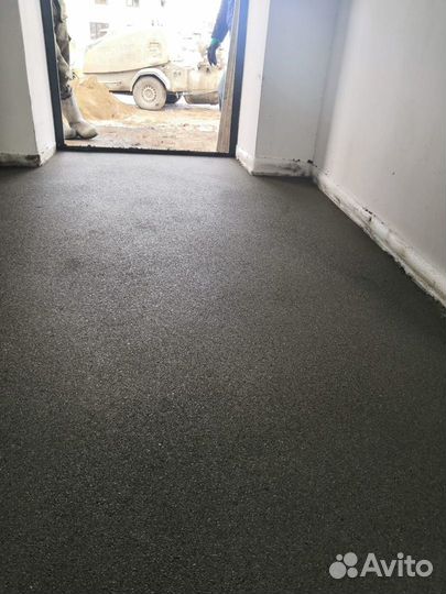 Стяжка пола в доме/на теплый пол