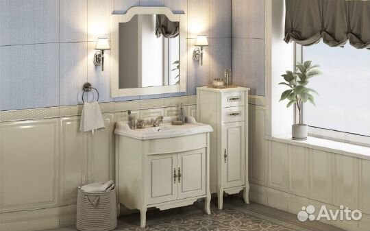 Шкаф Comforty Версаль 40 слоновая кость