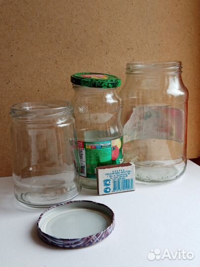 Стеклянные банки 0.5 л, 0.46 л, 0.9 л