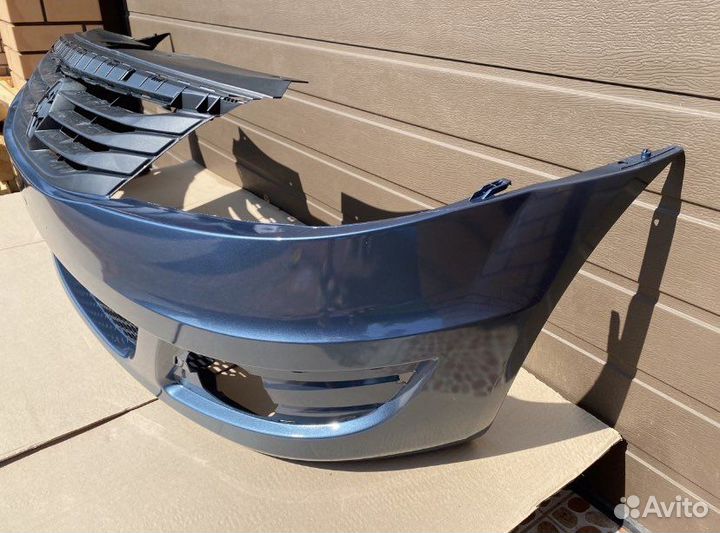 Бампер передний Renault Logan I фаза 2 рестайлинг