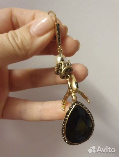 Alexander McQueen серьги