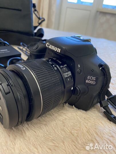 Зеркальный фотоаппарат canon