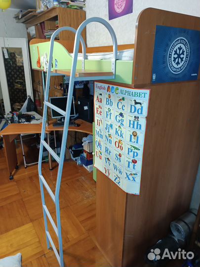 Детская кровать чердак