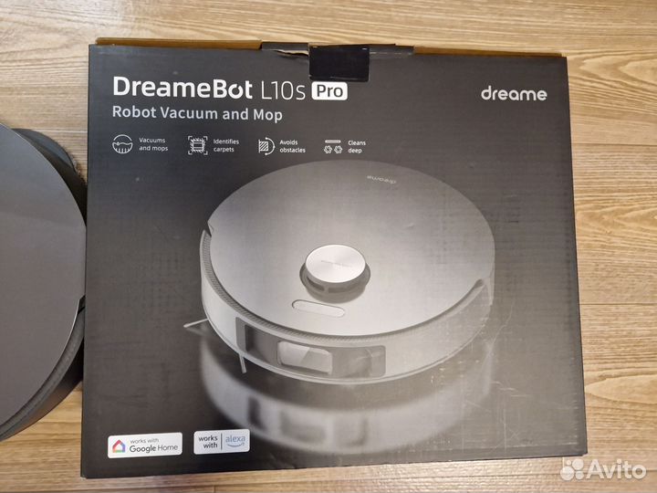 Робот пылесос Dreame L10s pro