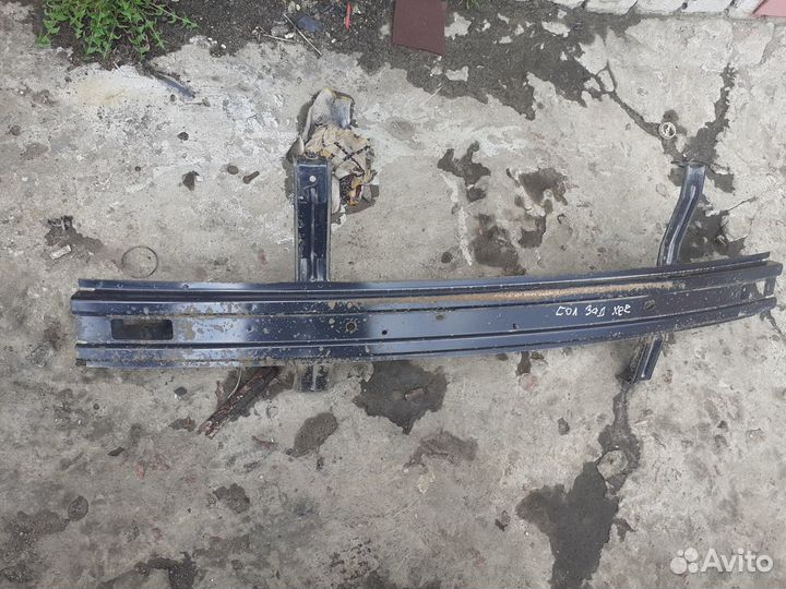 Усилитель заднего бампера Hyundai Solaris хэтчбек