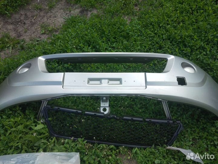 Бампер передний рено сандеро