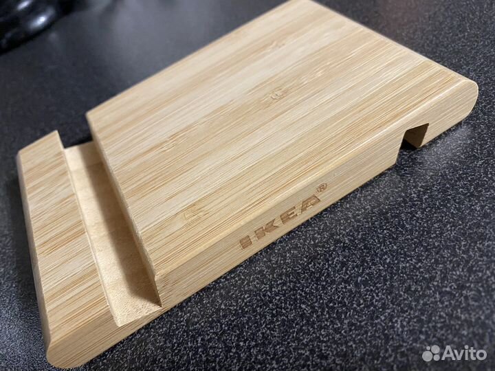 Подставка для телефона планшета IKEA дерево