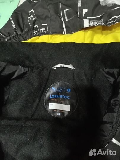 Зимний комбинезон lassie 116 для мальчика