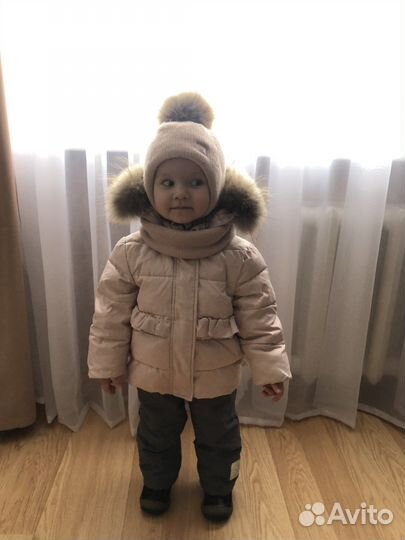 Комплект шапка, шарф