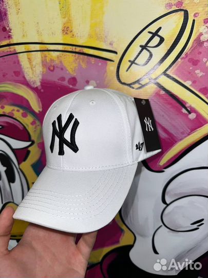 Бейсболка NY унисекс