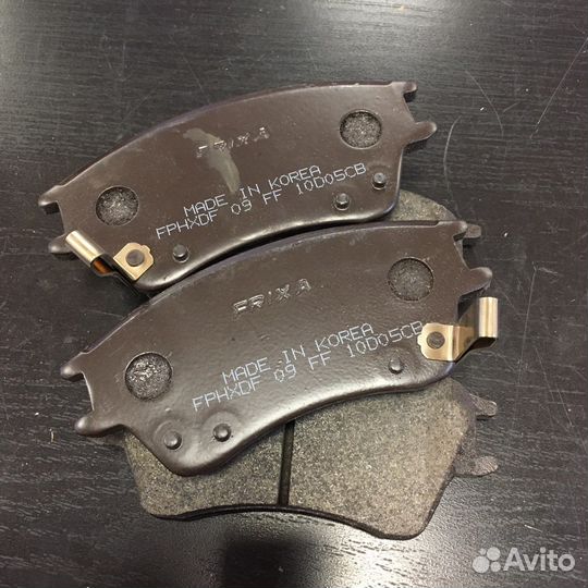 Колодки тормозные hyundai elantra (XD) 00-06 перед