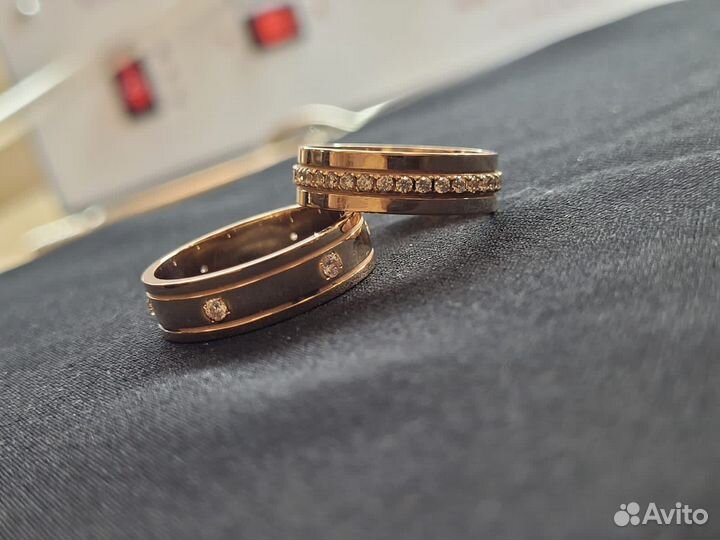 Обручальные кольца золото