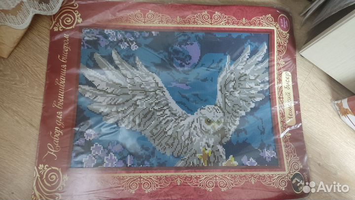 Сова из бисера