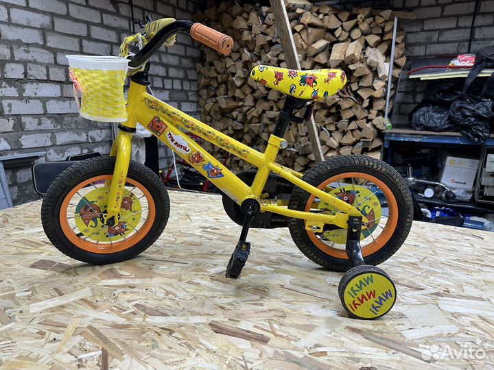 Велосипед детский 4 колесный