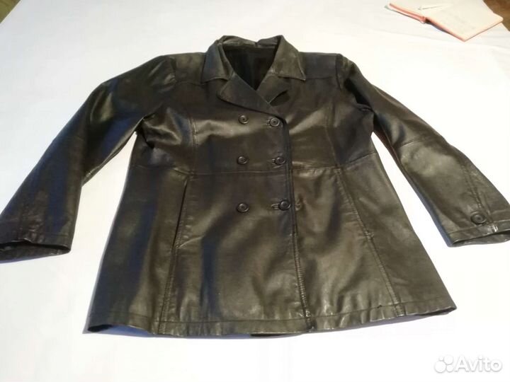 Кожаная куртка женская 50 размер