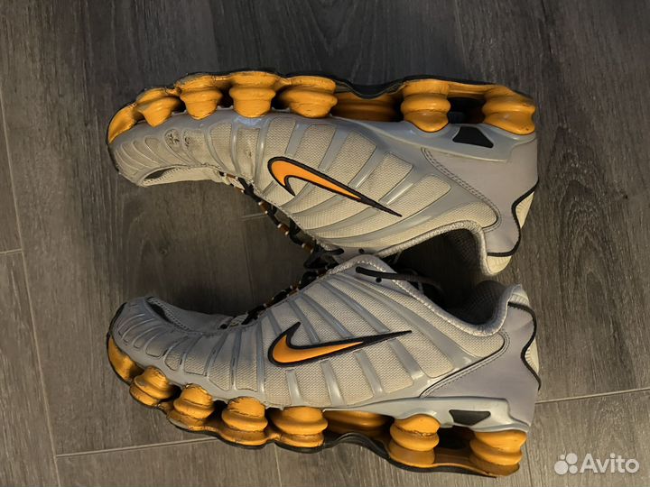 Nike Shox TL Off White Orange Peel