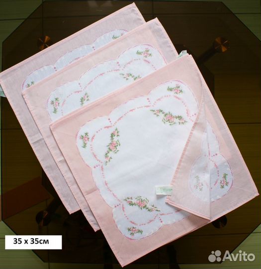 Салфетки старинные, винтаж