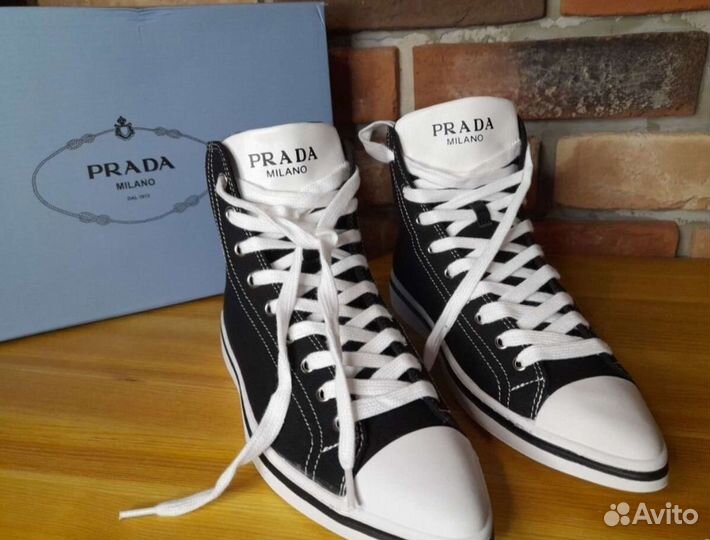 Кеды prada