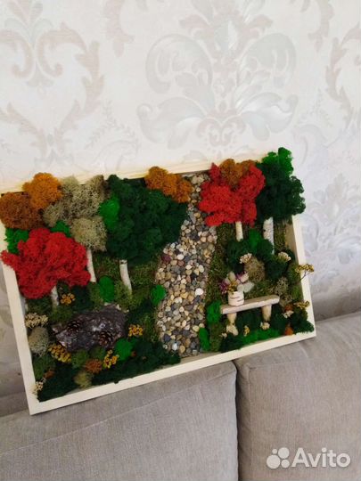 Картина из природного материала