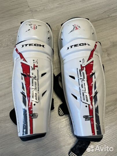 Щитки хоккейные itech 655 14размер