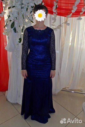 Вечернее платье в пол 42-44