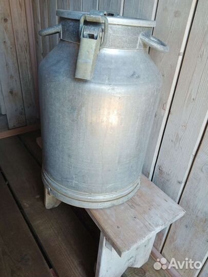 Фляга алюминиевая бу 40л