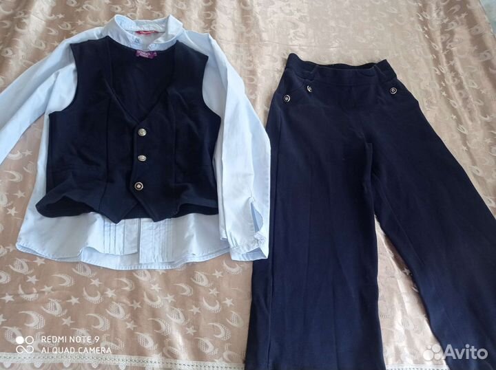 Форма для девочки 4 изделия, 140 размер