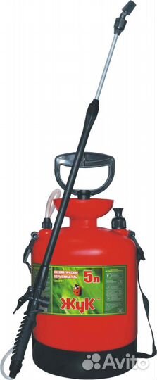 Опрыскиватель с телескопической удочкой 