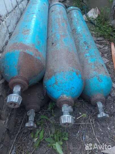 Кислородные балоны 4шт