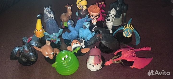 Игрушка Топпер на крышку стакана из кинотеатра