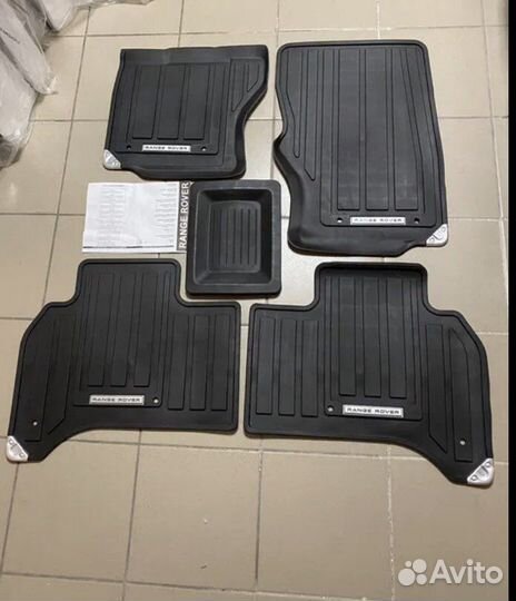 Коврики Range Rover Sport(до20г.в.) Резин.Ориг.Нов
