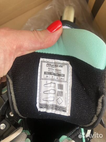 Ролики 39 размер женские