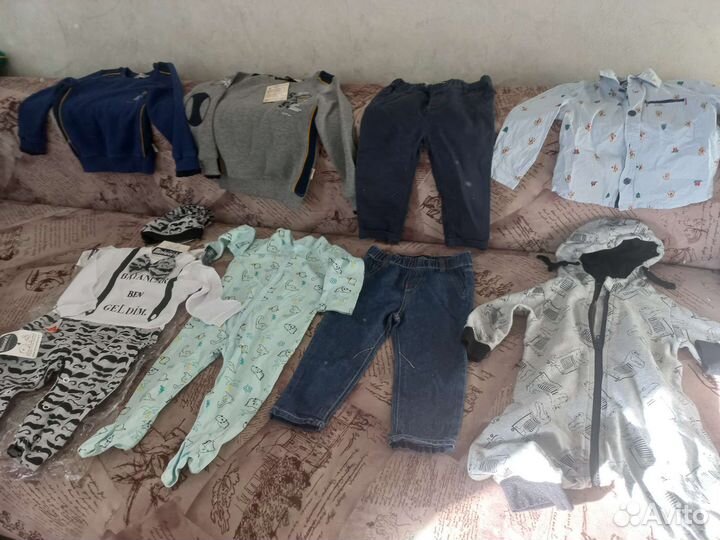 Детские вещи пакетом от 0 до года