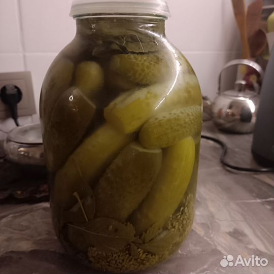 Огурцы соленые