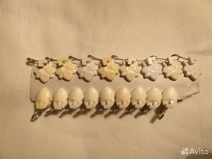 Крючки-кольца для ковра и зажимы