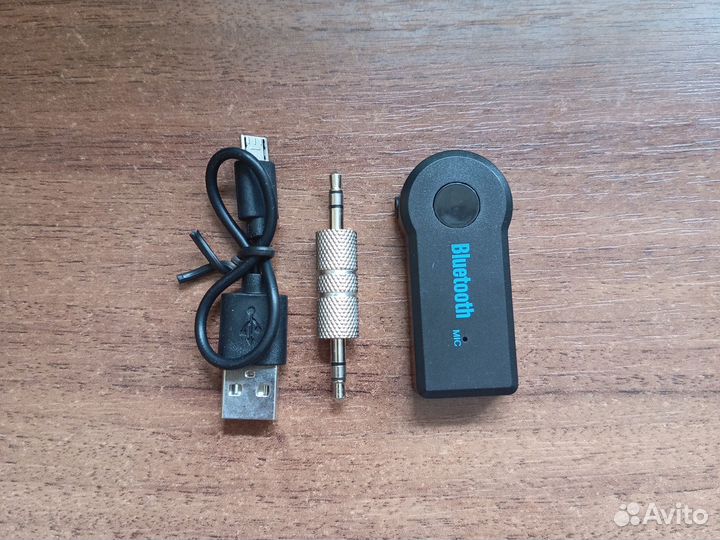 Aux Аукс блютуз ресивер адаптер в машину