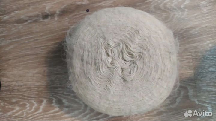 Пряжа с пухом козы