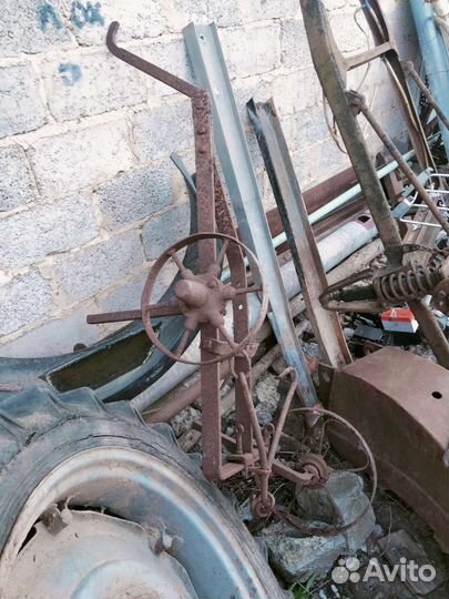 Плуг ретро -винтаж