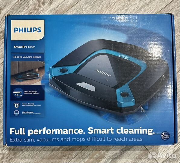 Робот пылесос philips
