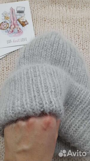 Шапка из пуха норки