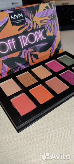 Палетка теней NYX OFF tropic