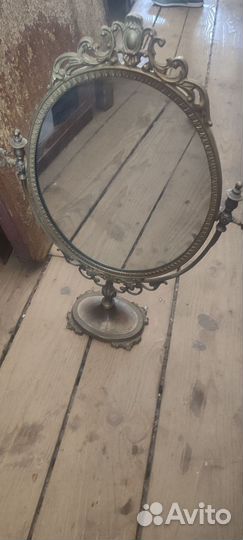 Зеркало бронзе 19 век