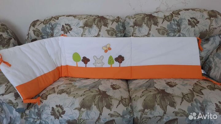 Бортики в детскую кроватку