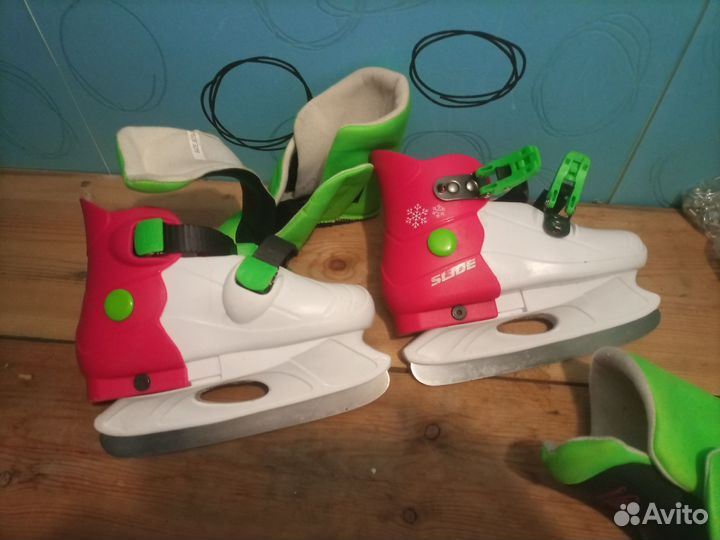 Коньки детские раздвижные 29 32