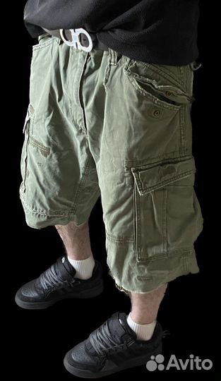 Y2k cargo шорты