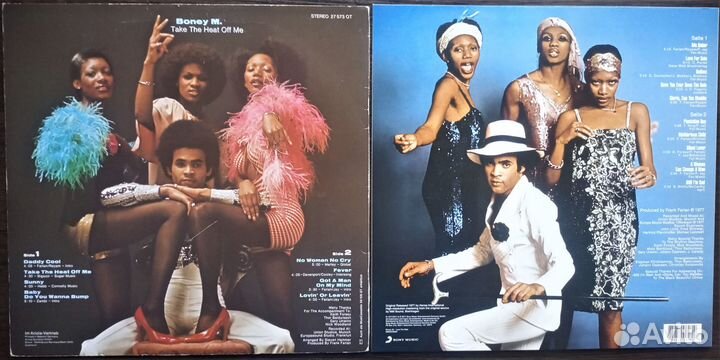 Виниловые пластинки Boney M