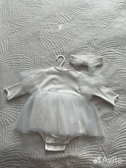 Платье боди для девочки 68 - 74