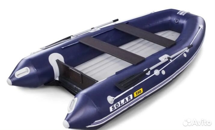 Лодка надувная моторная solar 350 оптима