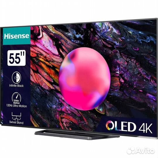 Телевизор Hisense 55A85K oled официальная гарантия