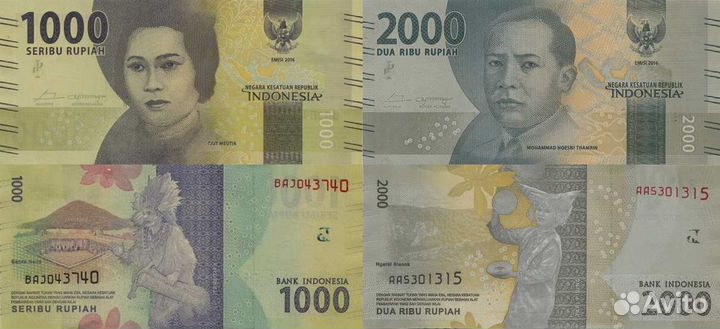 Банкноты Индонезии 2000-2022 годов